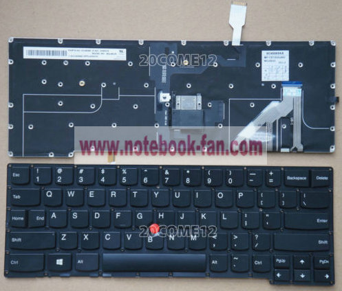 new Lenovo Thinkpad NEW X1 carbon Gen 2 2014 Keyboard Backlit US - Click Image to Close